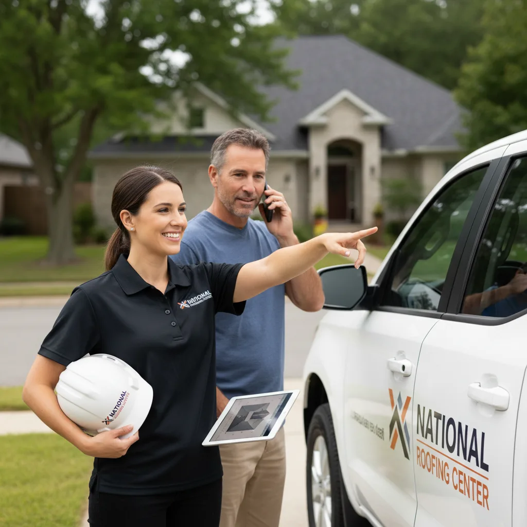 National Roofing Center customer support in Houston